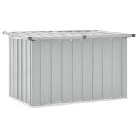 vidaXL Tuinbox 109x67x65 cm grijs