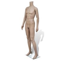 vidaXL Mannequin Man Without Head