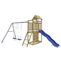 vidaXL Set da Gioco da Esterno in Legno di Pino Impregnato