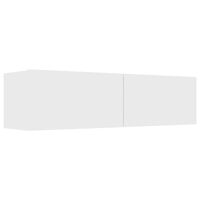 801490 vidaXL TV Cabinet White 120x30x30 cm Chipboard