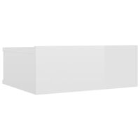 vidaXL Viseći noćni ormarić visoki sjaj 40x30x15 cm konstruirano drvo