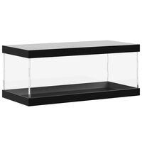 vidaXL Vitrine Transparent 34x16x14 cm Acryl