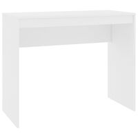vidaXL Письмовий стіл Білий 90x40x72 см ДСП