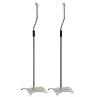 vidaXL Supports de haut-parleur universel Argenté 2 pcs