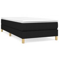 vidaXL Okvir za krevet bez madraca crni 80x200cm od tkanine