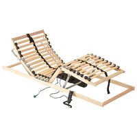 vidaXL Elektrický lamelový rošt postele s 28 lamelami 7 zón 70x200 cm