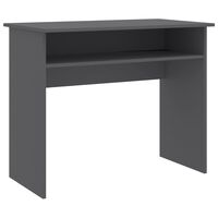 vidaXL szürke forgácslap íróasztal 90 x 50 x 74 cm