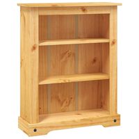 vidaXL 4patrová knihovna mexická borovice Corona 80x29x100 cm