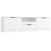vidaXL Szafka pod telewizor, biała, 140x35x40 cm