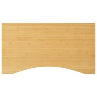 vidaXL kirjutuslaua plaat, 100 x 60 x 4 cm, bambus