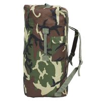 vidaXL Rucsac în stil militar, 85 L, camuflaj
