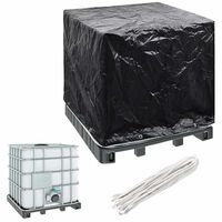 vidaXL Накидка для контейнера IBC 8 люверсів 116x100x120 см