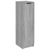 vidaXL Ormarić za cipele sivi hrast 30x35x100 cm konstruirano drvo