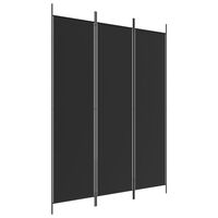 vidaXL 3dílný paraván bílý 150x200 cm textil