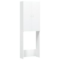 vidaXL Washing Machine Cabinet White 64x25.5x190 cm
