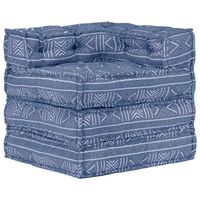 vidaXL modulaarne tumba, indigo, kangas