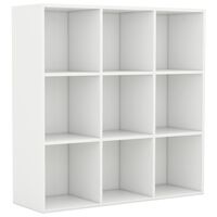 vidaXL Knihovna bílá 98 x 29 x 97,5 cm kompozitní dřevo