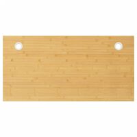 vidaXL Blat de birou, 80x40x1,5 cm, bambus