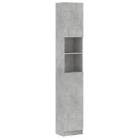 vidaXL Koupelnová skříňka betonově šedá 32x25,5x190cm kompozitní dřevo