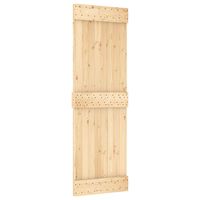vidaXL Vrata NARVIK 70 x 210 cm od masivne borovine