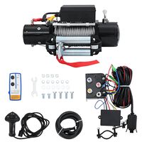 vidaXL Elektrický naviják 12 V 5909 kg