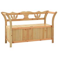 vidaXL Banco 107x45x75,5 cm madeira de abeto maciça