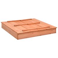 vidaXL Sabbiera in Legno di Abete 95x90x15 cm