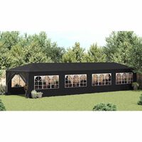 vidaXL Tente de réception 3x12 m anthracite