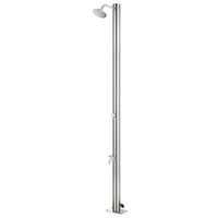 vidaXL rozsdamentes acél kerti zuhany 215 cm