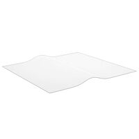 vidaXL Протектор за маса, матов, 70x70 см, 1,6 мм, PVC