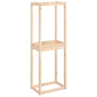 vidaXL tömör fenyőfa gumiabroncstartó állvány 63 x 40 x 180 cm