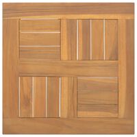 vidaXL Kwadratowy blat do stolika, 40x40x2,5 cm, lite drewno tekowe