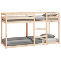 vidaXL tömör fenyőfa emeletes ágy 75x190 cm