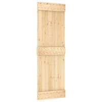 vidaXL NARVIK tömör fenyőfa ajtó 70 x 210 cm