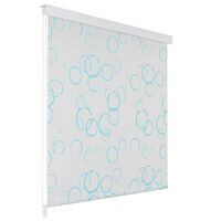 vidaXL Suihkun rullaverho 80x240 cm kupla