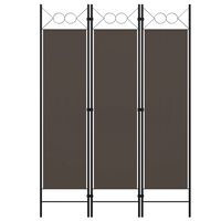 vidaXL Parawan 3-panelowy, antracytowy, 120 x 180 cm