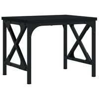 vidaXL Druckerständer Schwarz 40x30x31 cm Holzwerkstoff