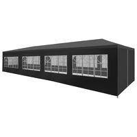 vidaXL antracitszürke rendezvénysátor 3 x 12 m