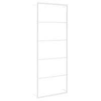 vidaXL Handdukshängare vit 45x10x115 cm stål