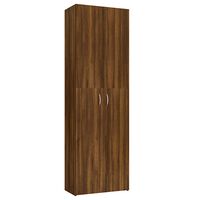 vidaXL Kancelářská skříň hnědý dub 60 x 32 x 190 cm kompozitní dřevo