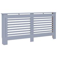 vidaXL Radiatorombouw 172x19x81,5 cm MDF antraciet