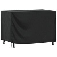 vidaXL Överdrag till trädgårdsmöbler svart 140x70x90 cm vattentät 420D