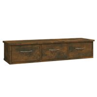 vidaXL Nástěnná skříňka kouřový dub 88 x 26 x 18,5 cm kompozitní dřevo