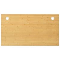 vidaXL Desk Top 110x60x2.5 cm Bamboo